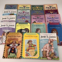 Lot of 19 Junie B. Jones Paperback Books by Barbara Park &amp; Ill by Denise Bronkus - £16.02 GBP