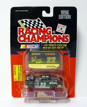 Racing Champions Ward Burton #22 NASCAR MBNA Black Die-Cast Car 1996 - $7.42
