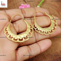 Boucles d&#39;oreilles pendantes bohème ethnique mandala or jaune massif... - £2,873.72 GBP