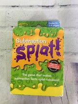 Edupress Subtraction Splat Flash Cards Facts Educational Card Game Grades 2+ NEW - £9.77 GBP