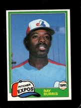 1981 Topps Traded #744 Ray Burris Nmmt Expos *X73928 - £0.96 GBP