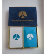 Rockwell International Playing Cards Aerospace double deck vintage New S... - £18.66 GBP
