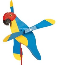 MACAW WIND SPINNER - Amish Handmade Whirlybird Weather Resistant Whirlig... - £67.90 GBP