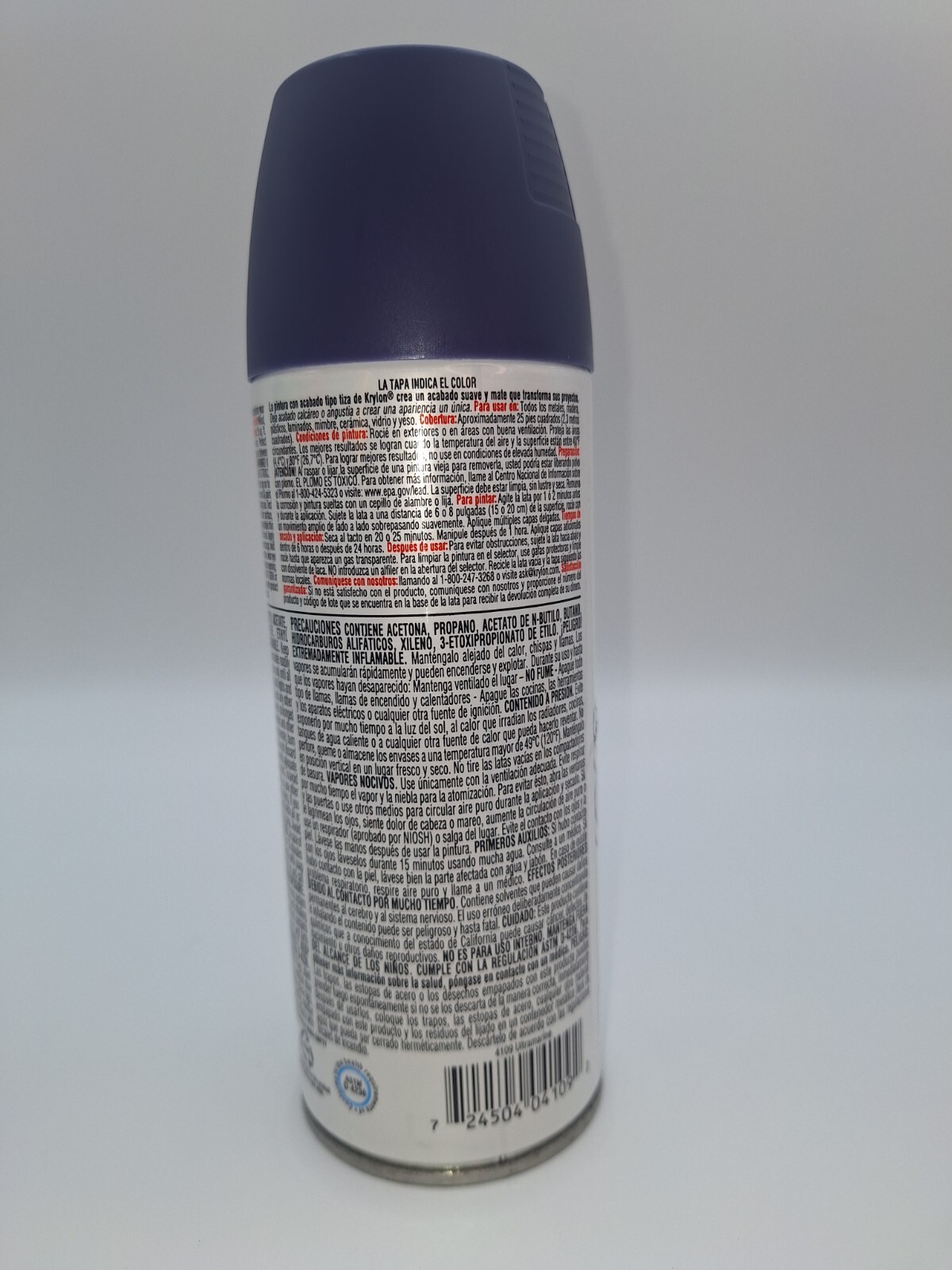 Krylon Chalky Finish Ultramarine 12 Oz Spray Paint New 2 Cans Item image 2