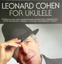 2000s Leonard Cohen Ukulele Song Book Vintage Music Folk Rock Hal Leonar... - $24.99