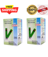 Test Strip For Blood Glucose Level Check Easy Touch 50 Strips Original New - €53,39 EUR