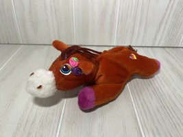 Lisa Frank Cuddle Buddy Bean Bag Creations vintage 90s plush horse from ... - $22.27