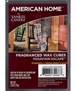Mountain Escape American Home Yankee Candle Fragranced Wax Cubes Tarts - £2.94 GBP