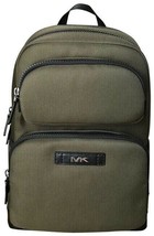 Michael Kors Kent Sport Utility Large Olive Backpack 37U1LKSC50 Army Gre... - £105.89 GBP