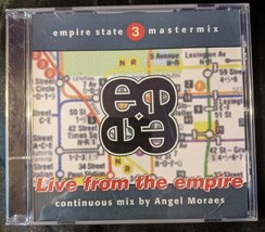 Empire State Mastermix 3 Live From The Continuous Mix Angel Moraes CD 1996 - £7.08 GBP