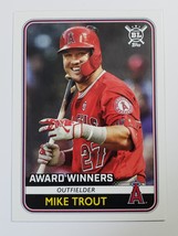 2020 Mike Trout Topps Award Winner Mlb Baseball Trading Card 274 Sports Angels - £4.78 GBP