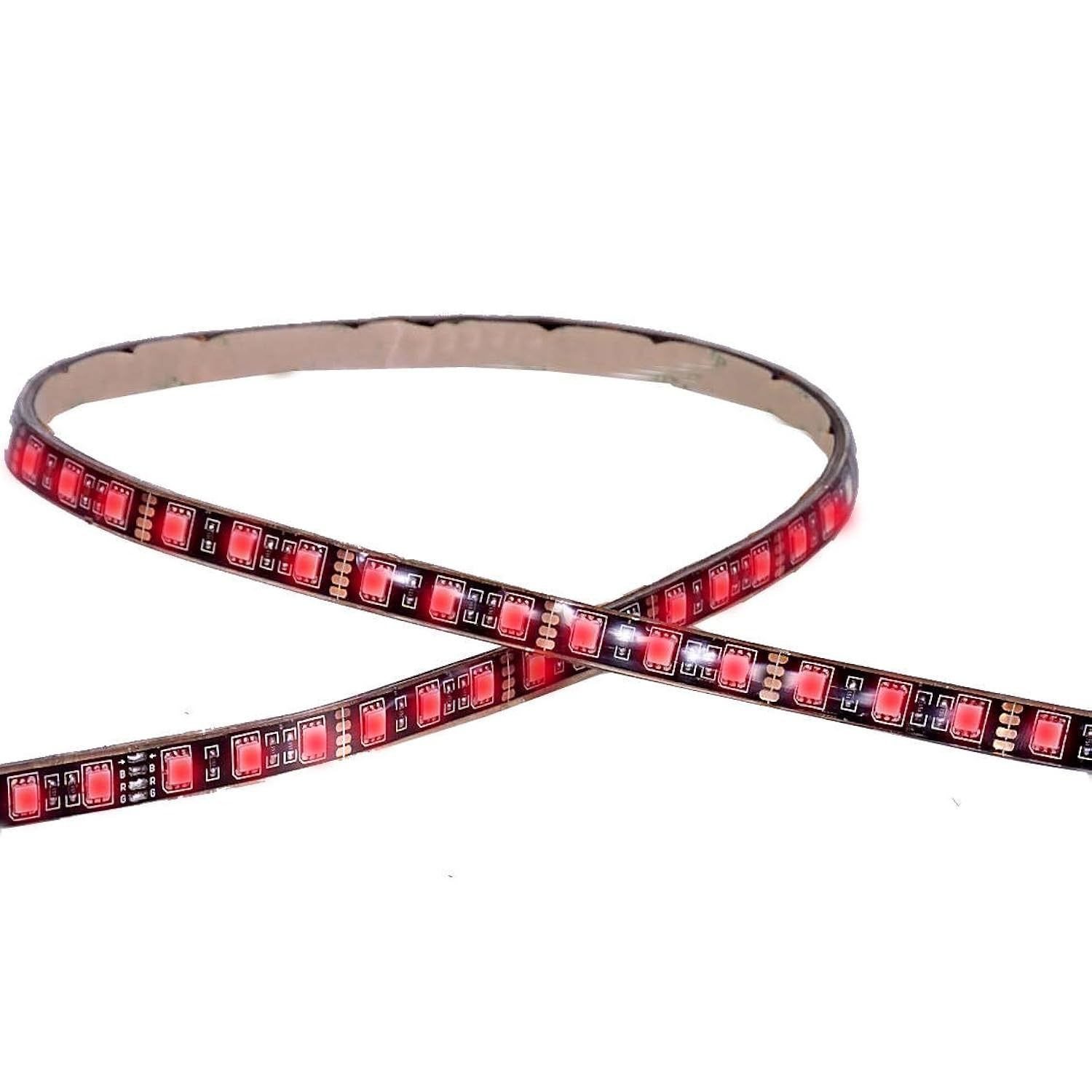 Maxxima (MLS-2436R) Red 24" LED Self-Adhesive Strip Light