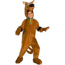 NEW Scooby Doo Plush Costume Halloween Cosplay Youth Medium Brown Dog Ru... - $39.55