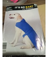 2012 Simplicity Pattern 2087 Dog Coat Sz S-M-L Uncut - $153.95 MXN