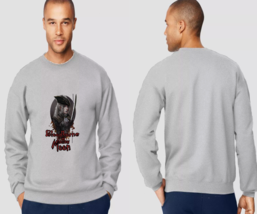 bloodborne hollow moon White Men Pullover Sweatshirt - £25.88 GBP