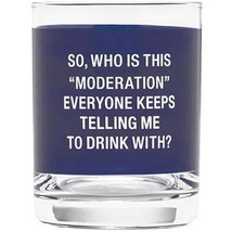 Say What Rocks Glass - Moderation - £19.38 GBP