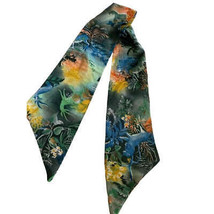 Vintage Sarfari Animal Hair Tie or Scarf 4”x42” - $8.87