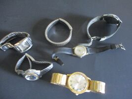 UNTESTED VTG MEN'S WRIST WATCHES CARDO PRESIDENT MATHE-TYSSON ID BRACELE... - $14.80