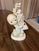 Vintage Enesco Precious Moments Figurine 1982 &quot;Bundles Of Joy&quot; - £6.85 GBP