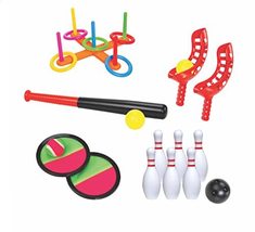 KOVOT Fun Sports 5 Combo Indoor and Outdoor Game Set - Backyard, Pool, P... - £28.66 GBP
