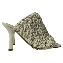 Bottega Veneta The Board Open-Toe Mules In Cream Leather Women Ecru Size 36 - £320.28 GBP