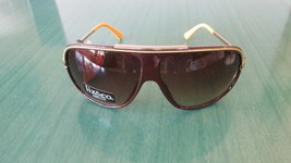 Liz &amp; Co. Claiborne Wrap Sunglasses Brown Frame W/ Brown Lens -100% Uv Nwt - £16.02 GBP