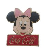 Minnie Mouse Coca Cola Walt Disney World Hat Lapel Pin 15th Anniversary ... - $5.86