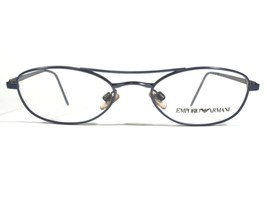 Emporio Armani 143 1220 Eyeglasses Frames Grey Blue Round Full Rim 49-18... - $55.92