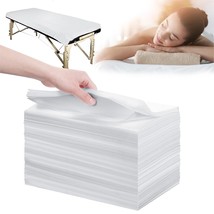 Disposable Bed Sheets 100 Pcs 31&quot; x 71&quot; Massage Table Sheets Non Woven F... - $962.92 MXN