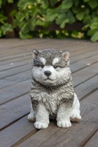 Pet Pals- Malamute Puppy-Garden Statue, Garden Decoration, Home Decor - £23.94 GBP