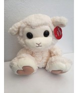 Aurora Baabsy Taddle Toes Lamb Sheep Plush Stuffed Animal Ivory Cream Bi... - £12.46 GBP