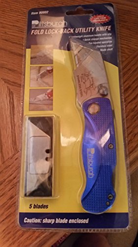 PITTSBURG FOLD LOCK BACK UTILITY KNIFE - $15.84