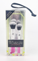 Real Techniques By Sam And Nic Mini Eye Duo Brush Limited Edition Gift Set - £9.27 GBP