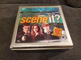 Scene It? Harry Potter 2nd Edition DVD Game Lot w/ Collectible Tin **USED** - £27.24 GBP