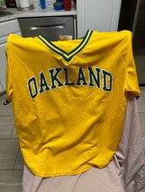 Oakland Athletes Dave Stewart Promo Jersey Size XL - £13.29 GBP