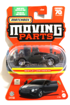 1:64 Matchbox Moving Parts Bentley Continental Diecast Model Car Black NEW - $13.99