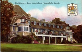 Canada Ontario Queen Victoria Park The Refectory Unposted Vintage Postcard - £5.12 GBP