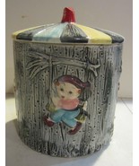 Vintage Elf Gnomes Cookie Jar - Japan - $47.50