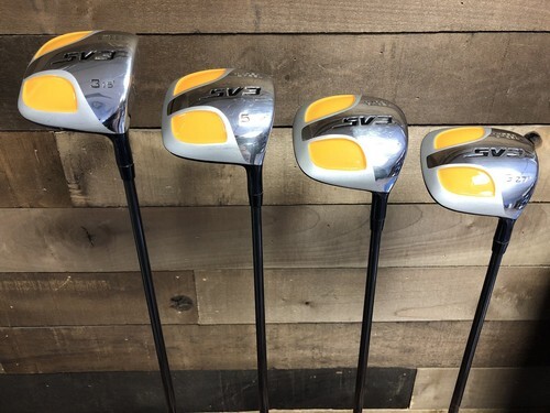 DEMO RH Big &amp; Tall +2&#39;&#39;Senior Mens SV3 Yellow Square #3 5 7 9 Wood Set 1... - $225.35