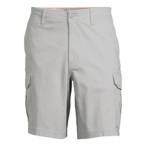 George Men&#39;s 10&quot; Inseam Cargo  Shorts, Soft Silver Size 40 - £14.73 GBP