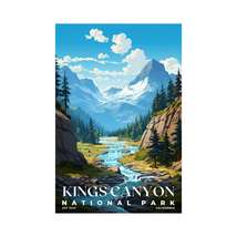 Kings Canyon National Park Poster | S07 - £26.37 GBP+