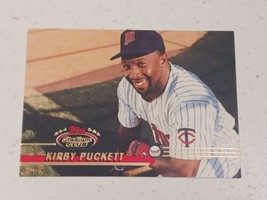 Kirby Puckett Minnesota Twins 1993 Topps Stadium Club Card #283 - £0.76 GBP