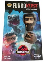 Funkoverse Pop Jurassic Park 101 Strategy Board Game Dr Ian Malcolm T Rex Chase - £19.83 GBP