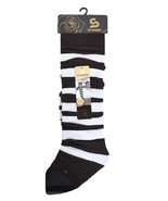 Women&#39;s Fall Winter Leg Warmers Over The Knee One Size Brown &amp; White New - $17.25 CAD