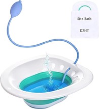 DZHT Sitz Bath for Toilet Seat, Hemorrhoids Postpartum Care Basin-FREE S... - £15.53 GBP