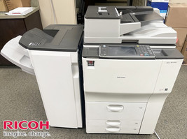 Ricoh Aficio MP 6002 Mono Multifunction Laser MFP Printer Copier Scanner... - $1,570.88