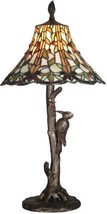 Woodpecker Bird Base Dale Tiffany Table Lamp - £346.85 GBP