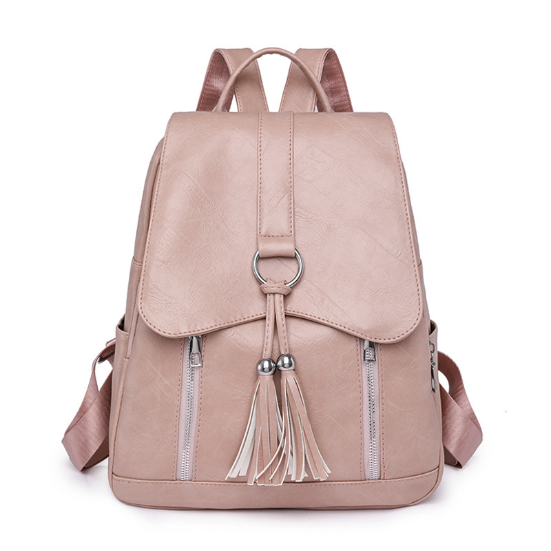 Leather Backpack Purse for Women Large Women Backpack Travel Laptop Shou... - $26.99