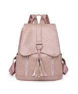 Leather Backpack Purse for Women Large Women Backpack Travel Laptop Shou... - $26.99