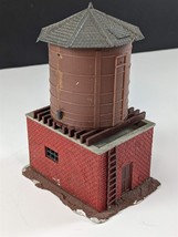Pola B-817 Water Tank Tower Pump House Vintage HO Scale Building Built #1 - $24.74